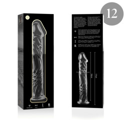 Nebula Series By Ibiza - Modèle 12 Gode En Verre Borosilicate Clair 17 Cm -O- 3.5 Cm